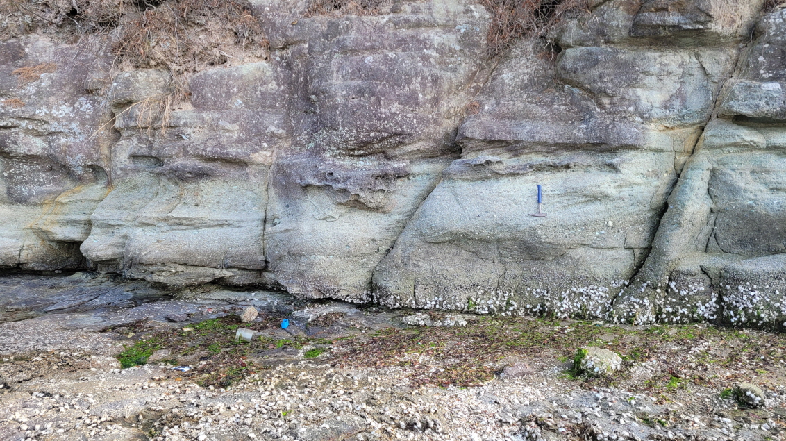 월평리 하천퇴적층 및 공룡알/거북알 화석산지 1