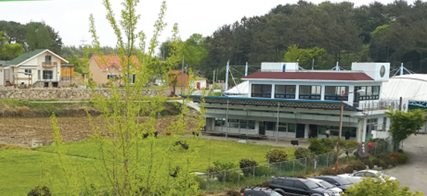 궁도장(철성정) 전경