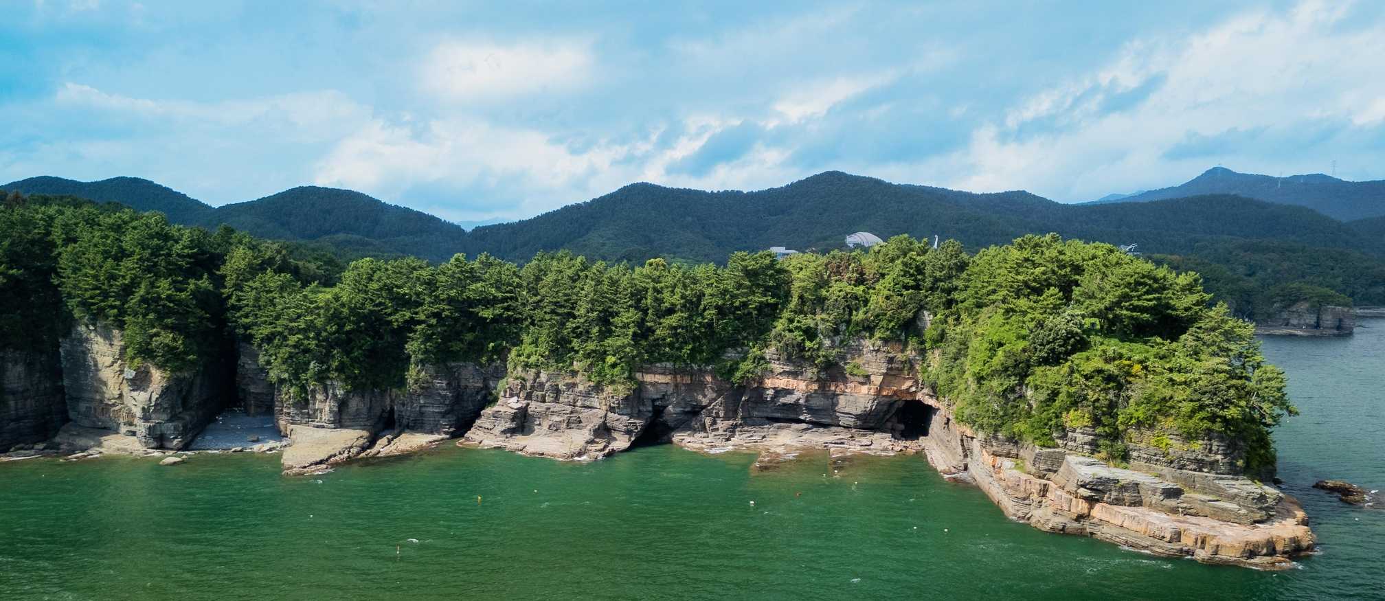 상족암권역(해식동굴,암상)