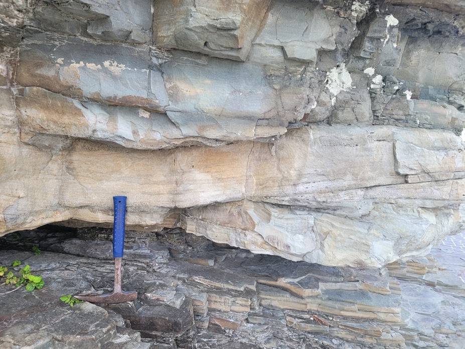 호수퇴적층 내 층리