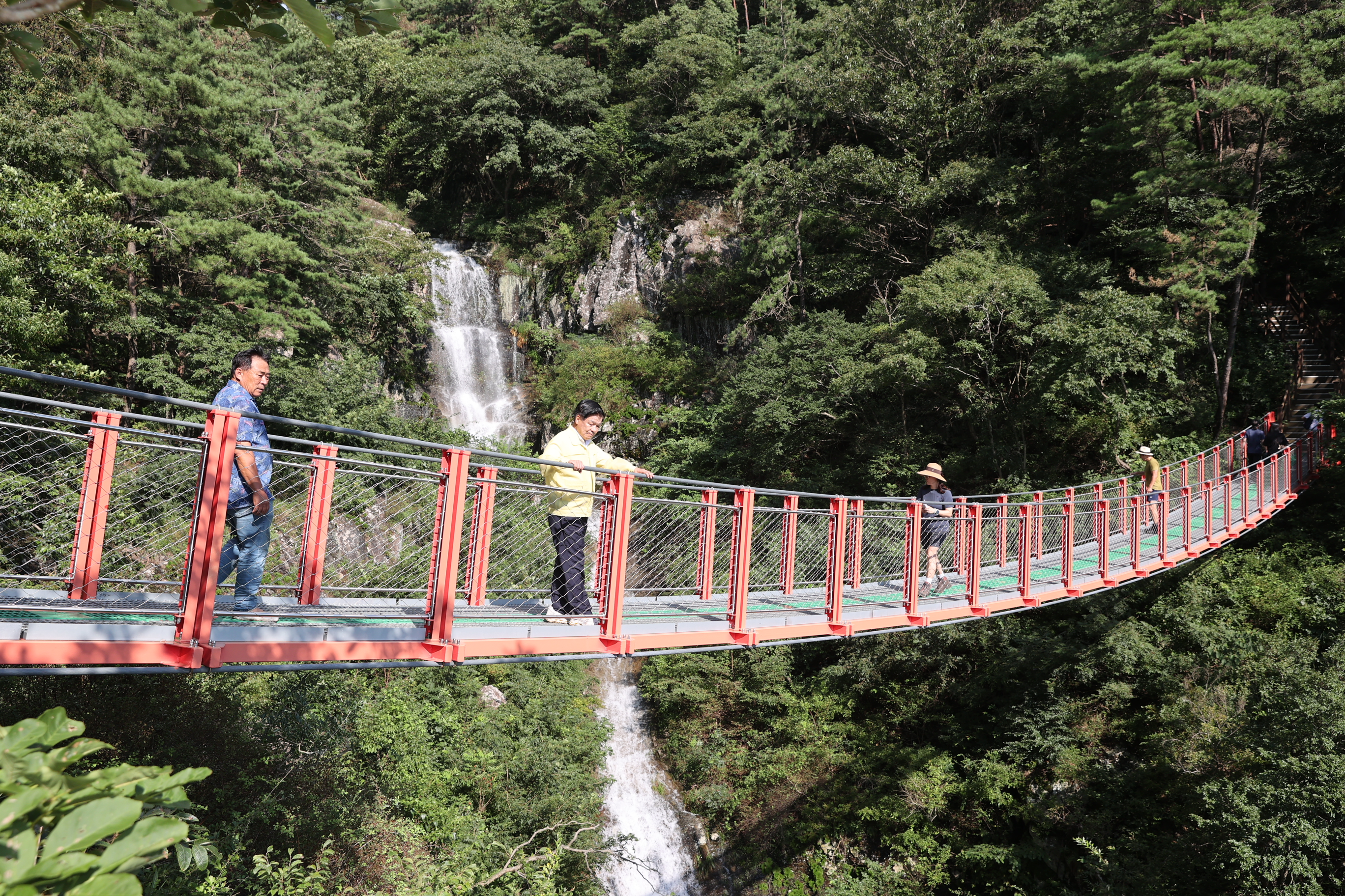 8월25일 구절산 출렁다리 현장점검 관련자료