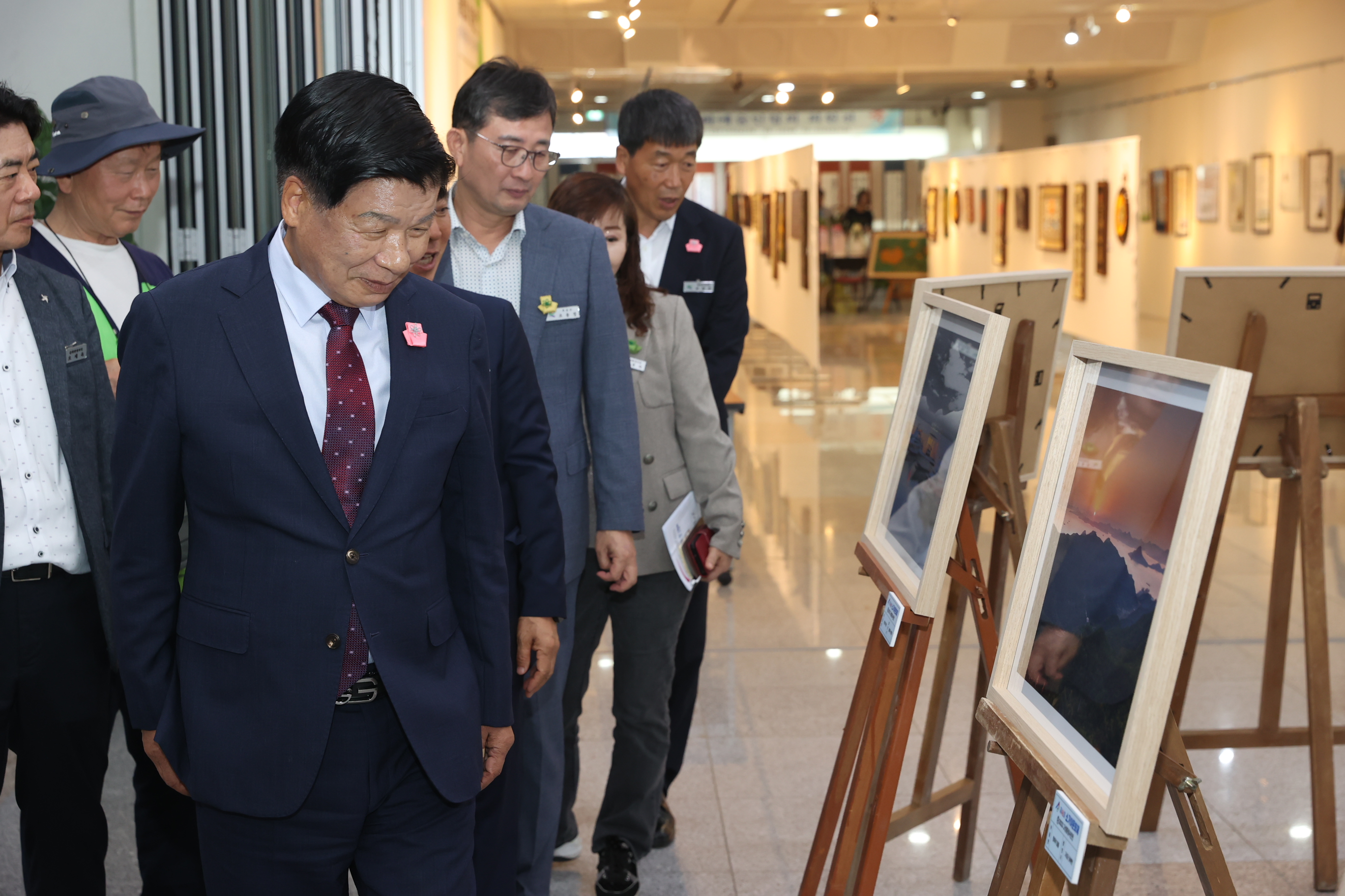 10월6일 소가야문화제 전시분과 개최 커팅식 관련자료