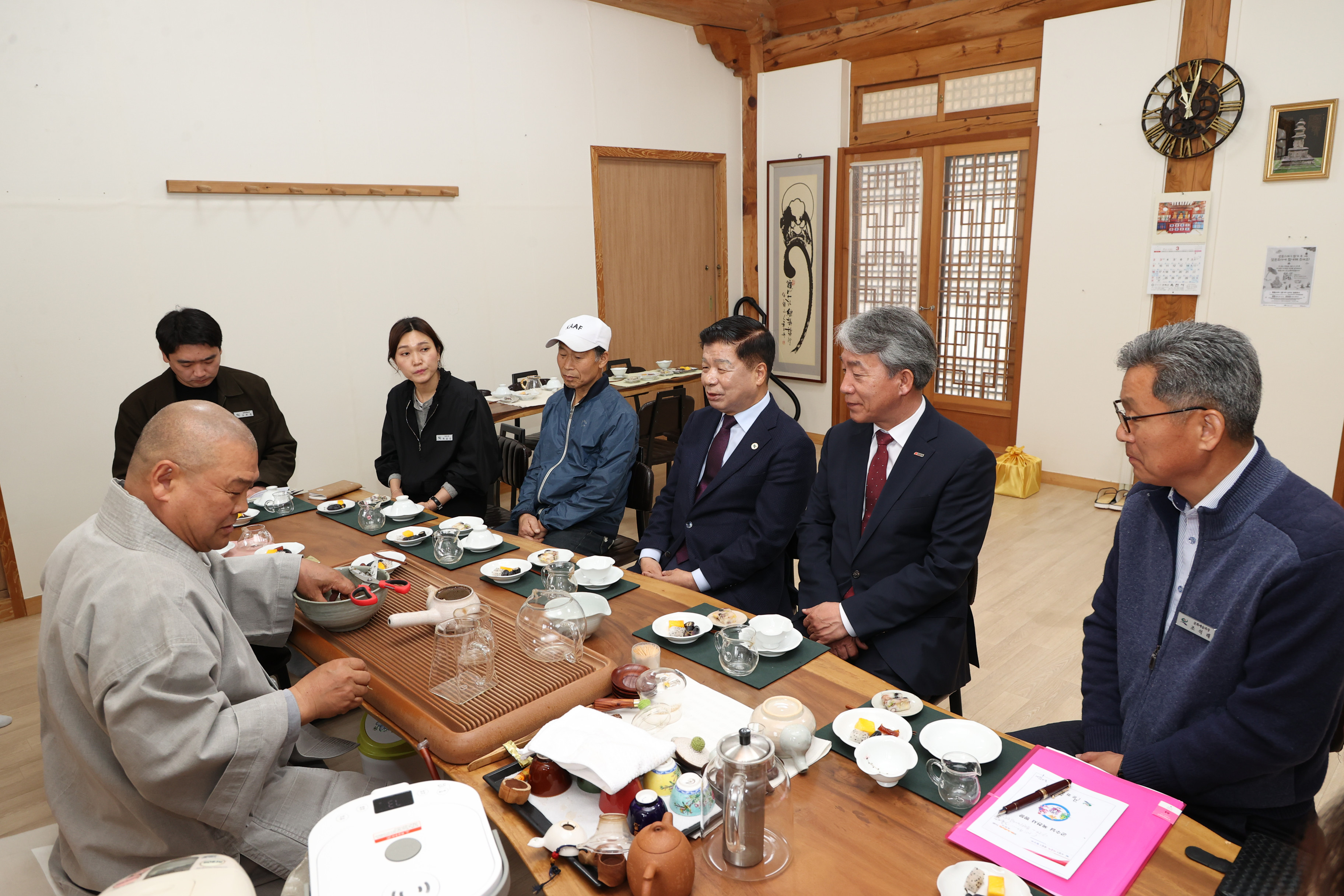 3월 27일 옥천사 사찰방문 관련자료