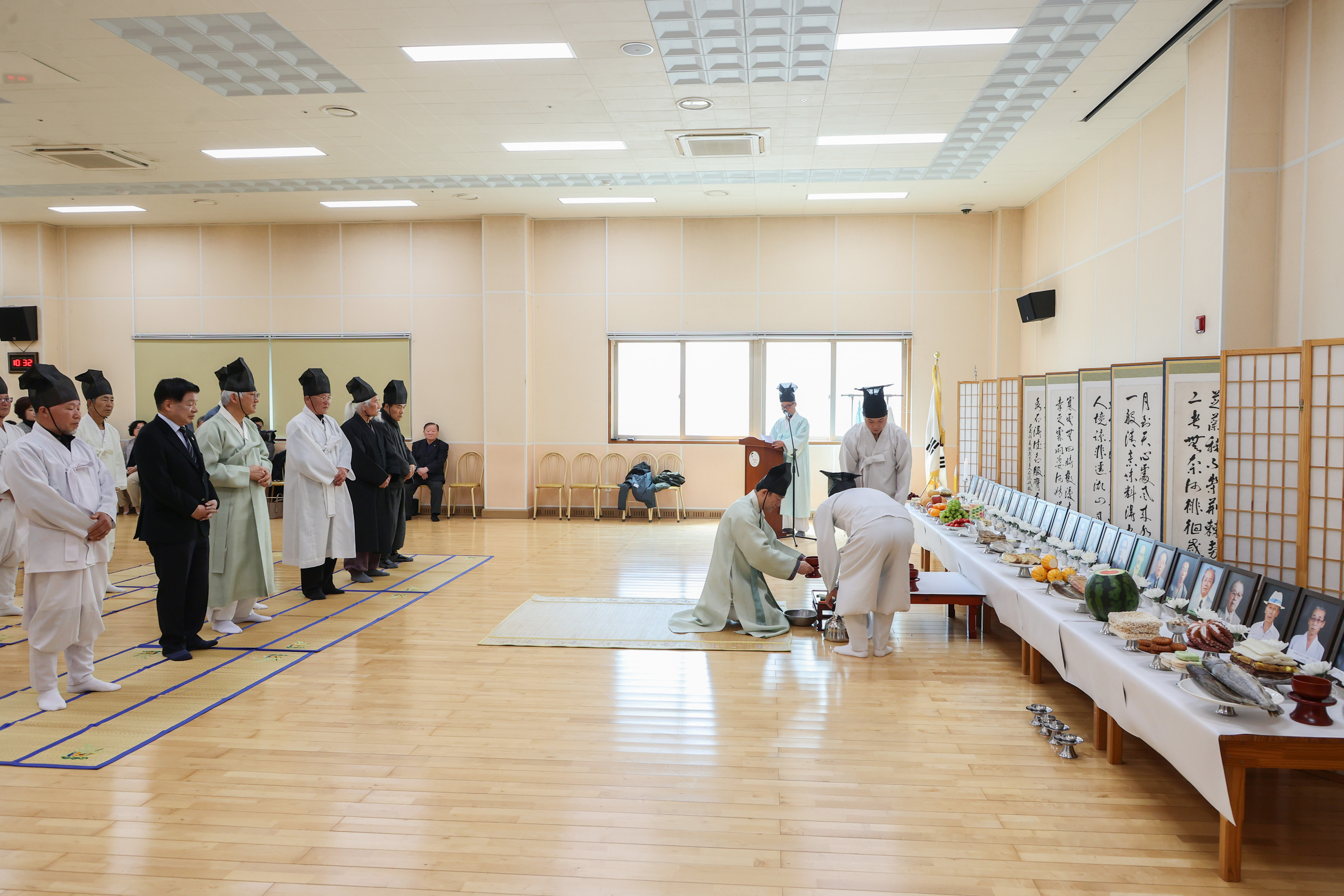 3월 31일 고성오광대 선대예인 추모제 관련자료