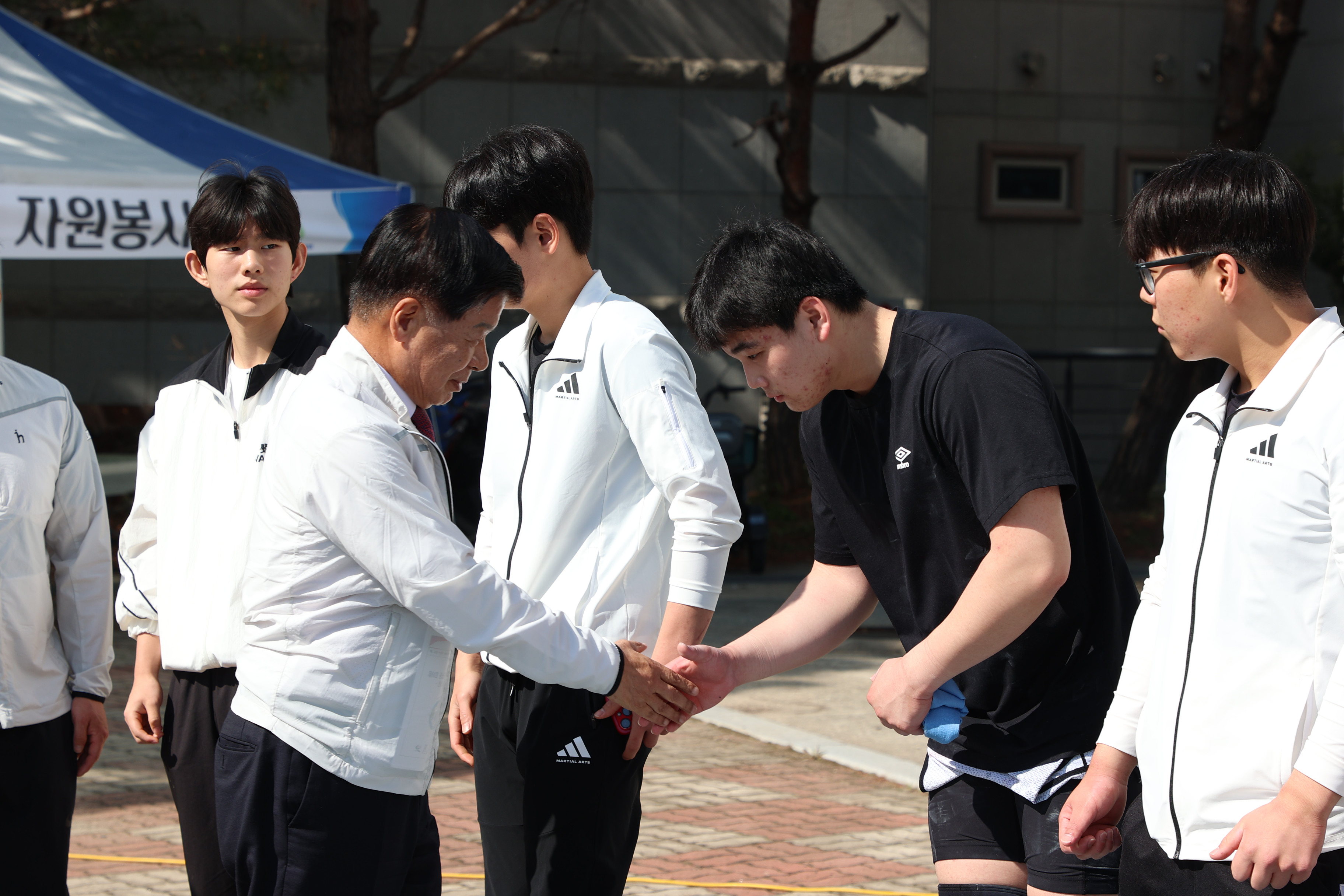 5월 2일 도민체전 역도선수단 격려방문 관련자료